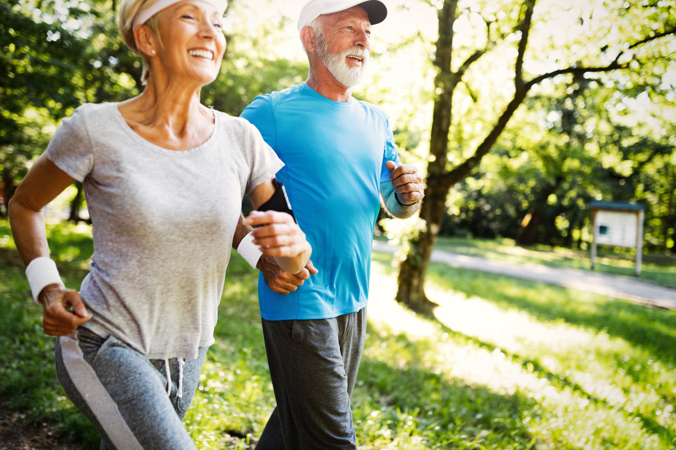 older adults staying active