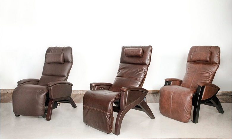 Photo of a power recliner and manual recliner