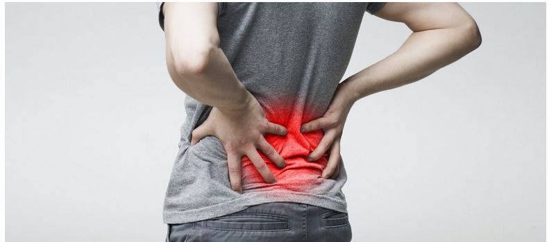a person suffering from sciatica pain