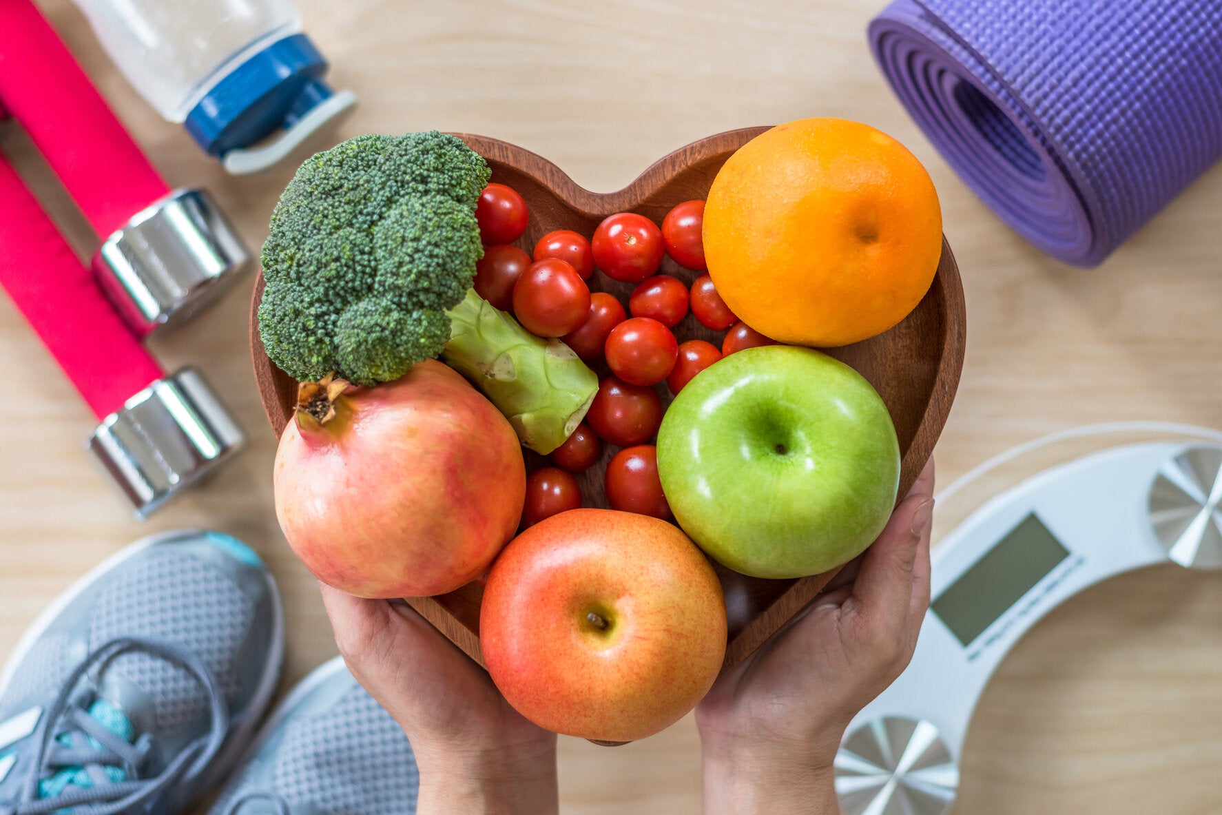equipment and food for improving heart health naturally
