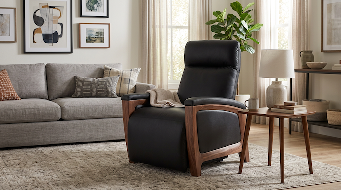 example of what a recliner chair is in living room