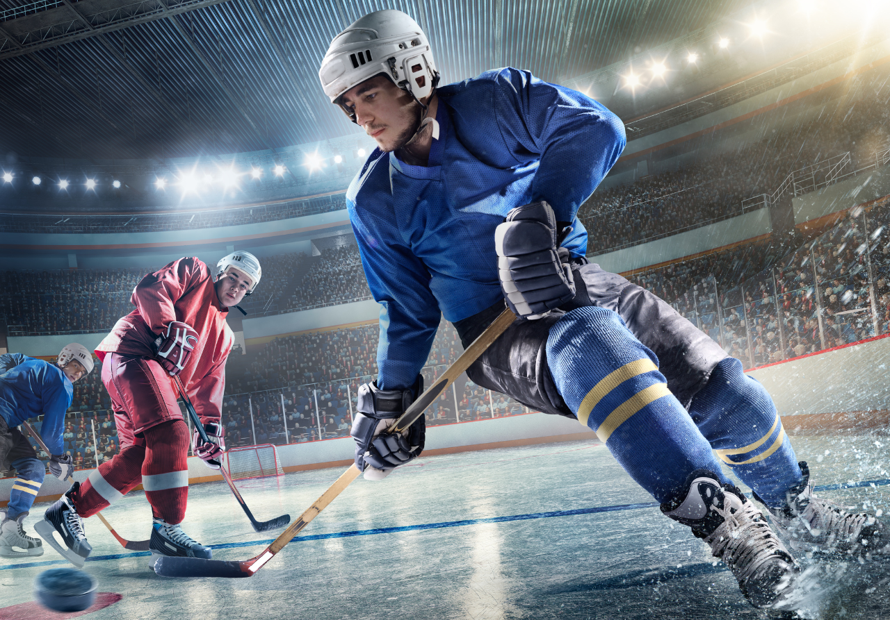 common hockey injuries on the ice