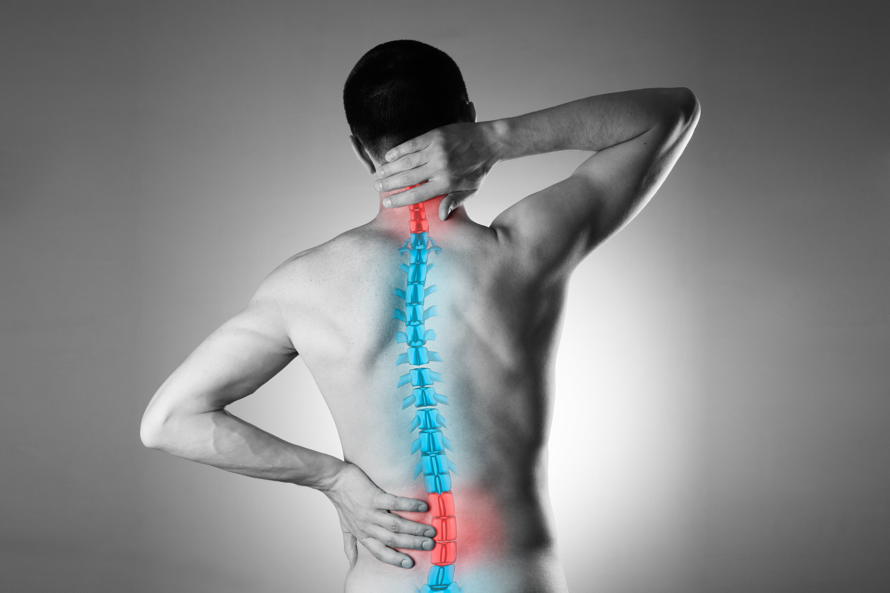 man needing chiropractic benefits of zero gravity chairs