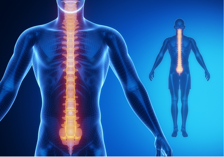 photo of a healthy spine