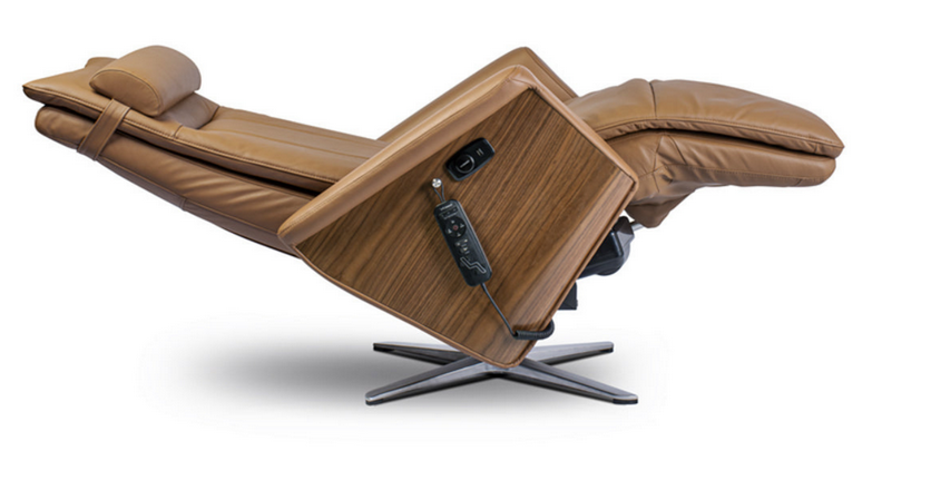 photo of a modern zero gravity recliner