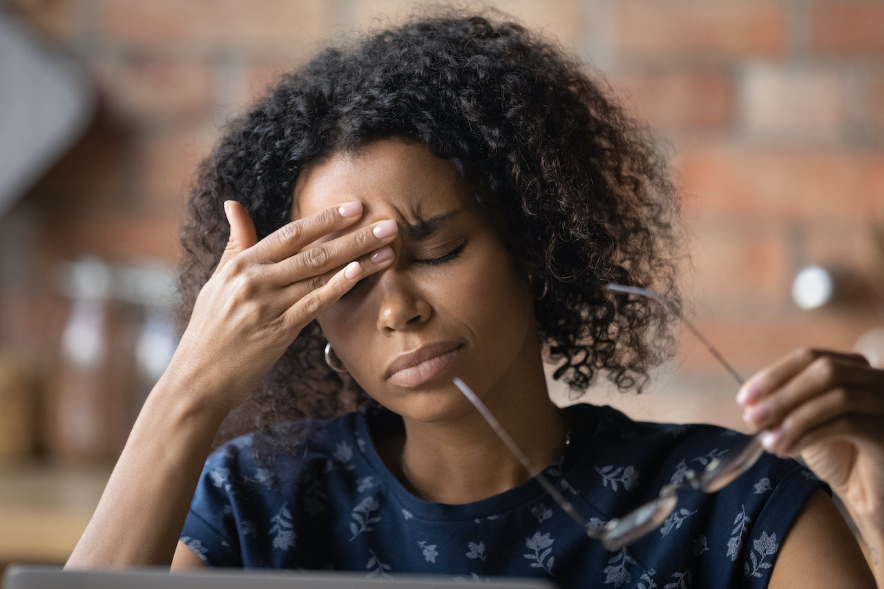 woman needing chronic stress treatment