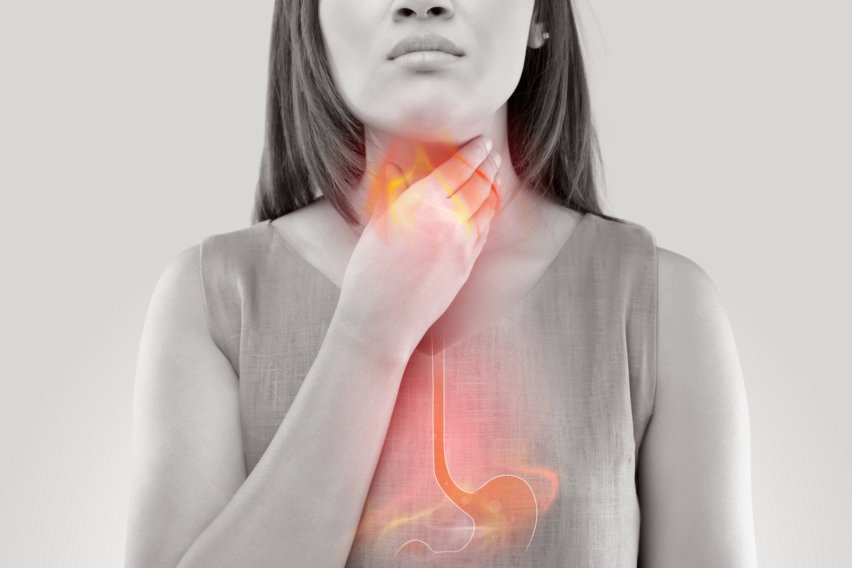 woman learning how to prevent heartburn