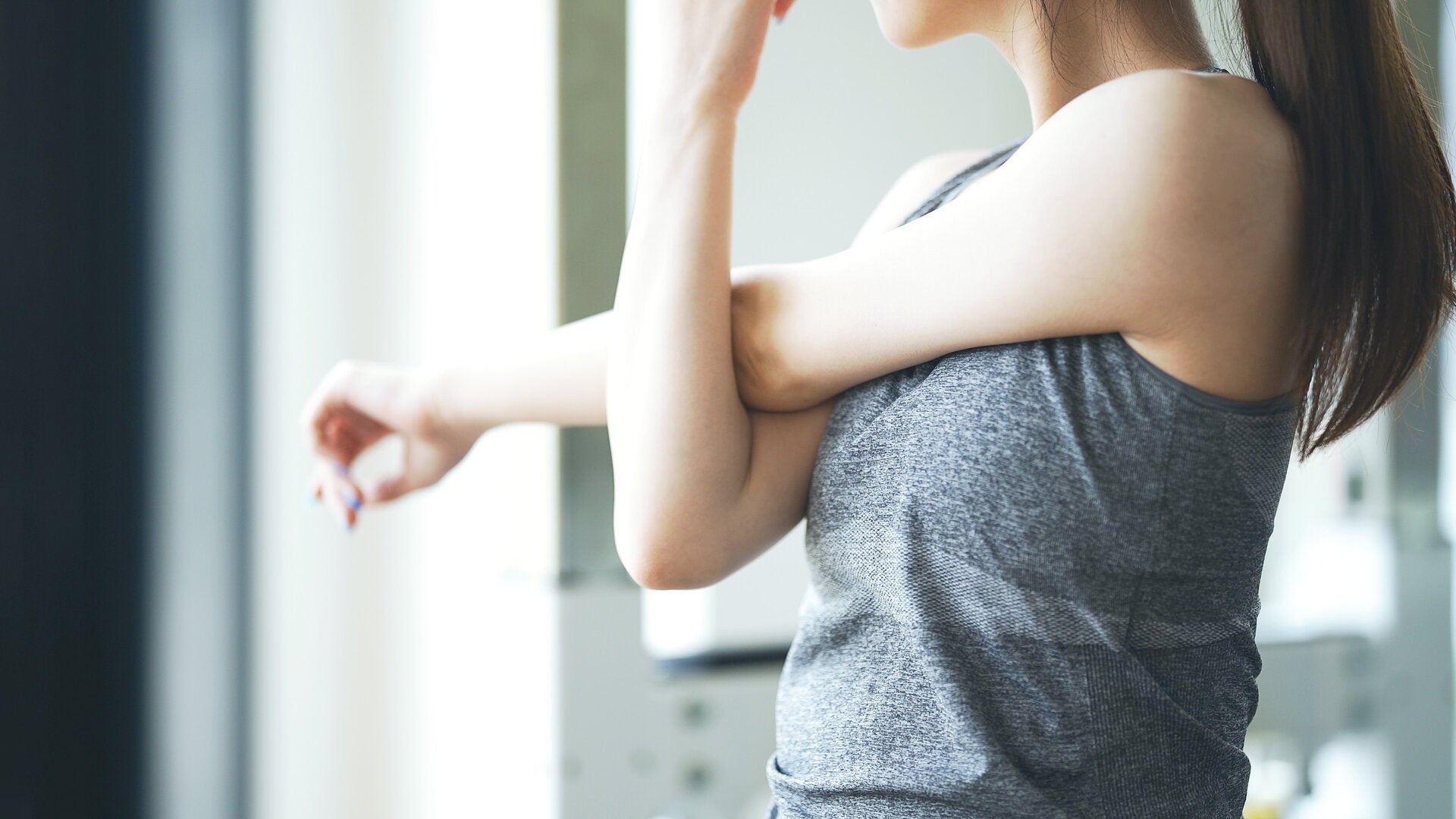 woman showing how to keep joints healthy