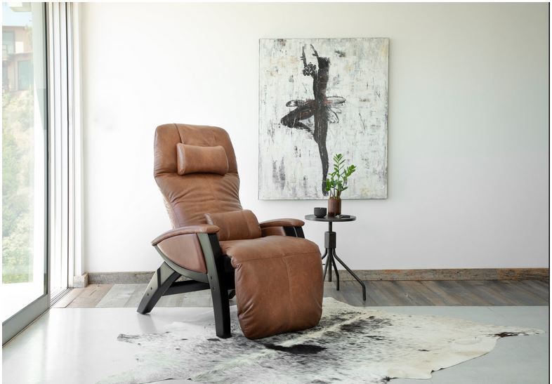 zero gravity chair or recliner in a living room