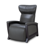 gray Svago motion mastery zero gravity lounge chair front angle
