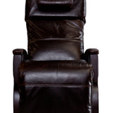 mahogany Svago zero gravity chair front