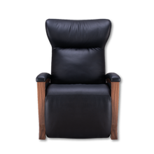 Load image into Gallery viewer, Black Svago motion mastery zero gravity lounge chair front