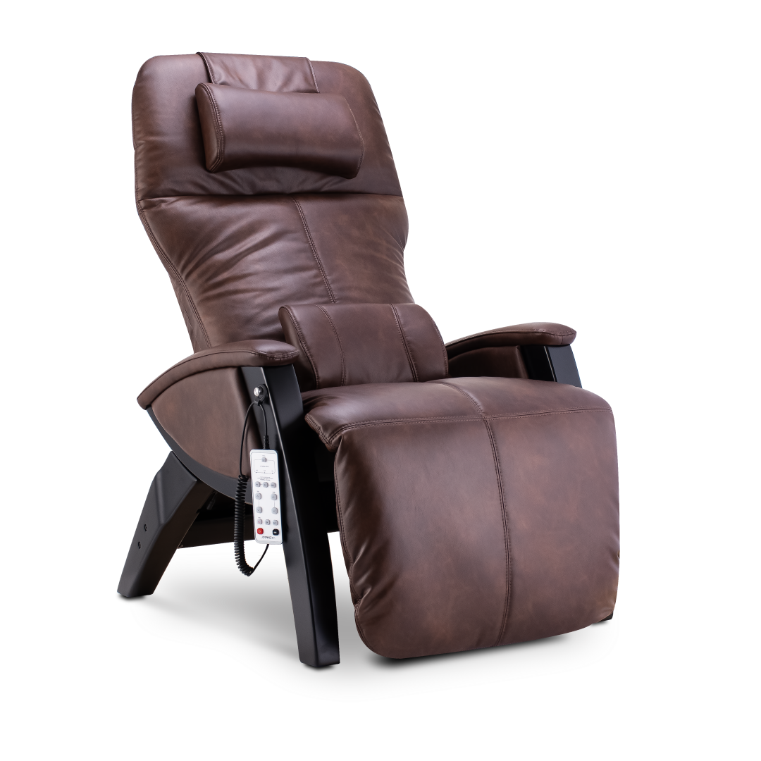 chestnut svago ZGR zero gravity recliner front view
