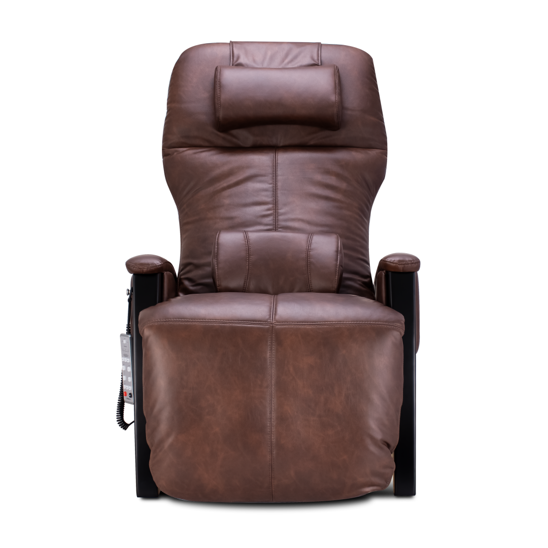 chestnut svago ZGR zero gravity recliner front view