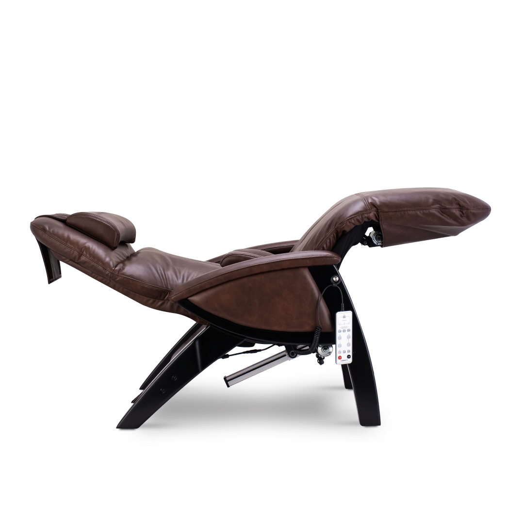 chestnut svago ZGR zero gravity recliner in reclined position