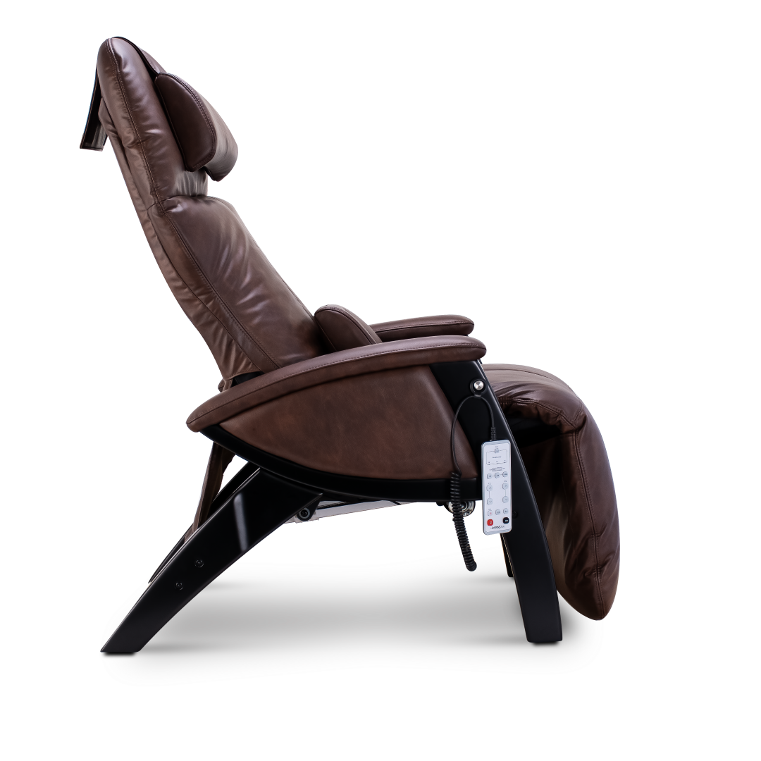 chestnut svago ZGR zero gravity recliner side view