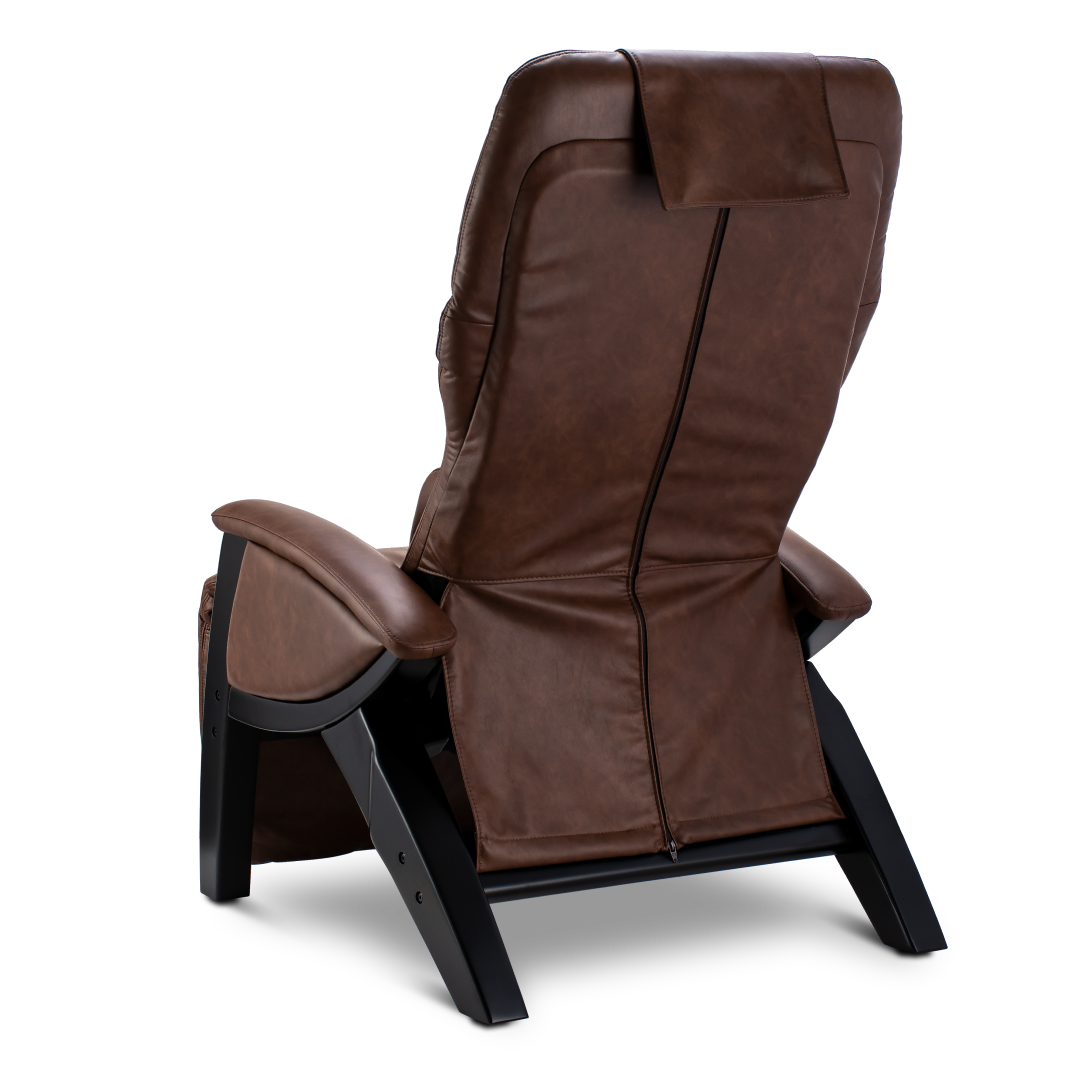 cognac svago ZGR zero gravity recliner back view