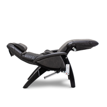 midnight black svago ZGR zero gravity recliner in reclined position