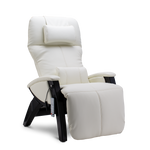 snowfall white svago ZGR zero gravity recliner front view