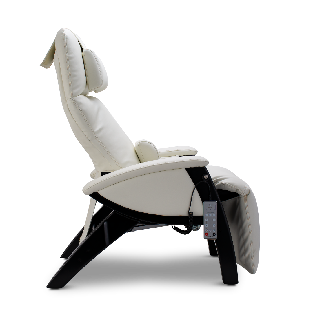 snowfall white svago ZGR zero gravity recliner size view