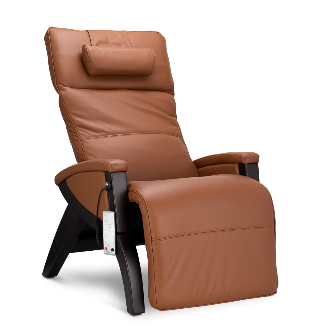 tan Svago zero gravity chair front angle