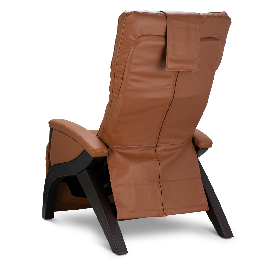 tan Svago zero gravity chair back angle view