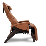 tan Svago zero gravity chair side view